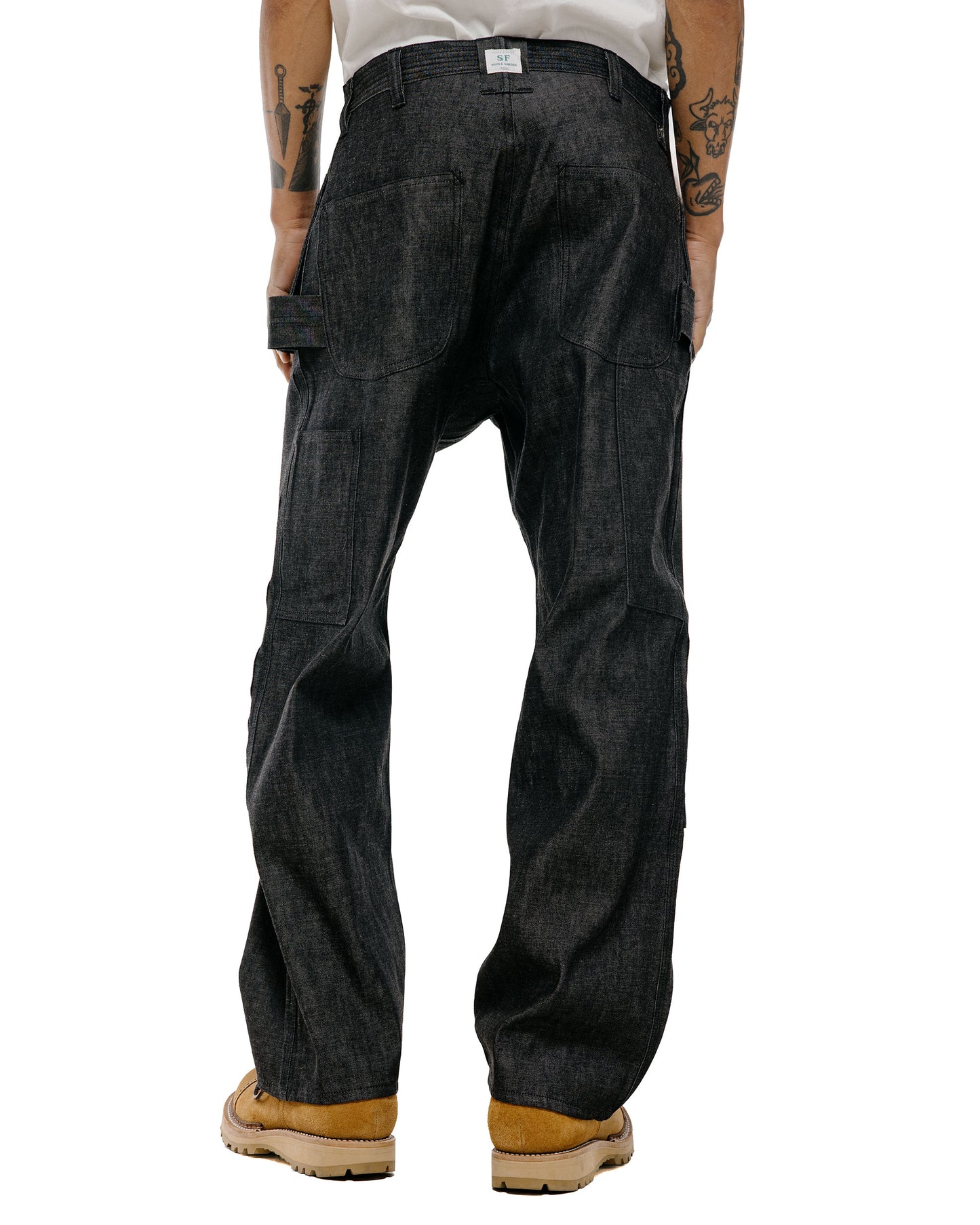 Sassafras Landscaper Grown Pants 8oz Denim Black