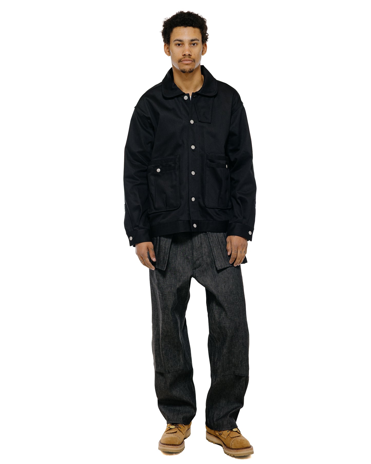 Sassafras Landscaper Grown Pants 8oz Denim Black