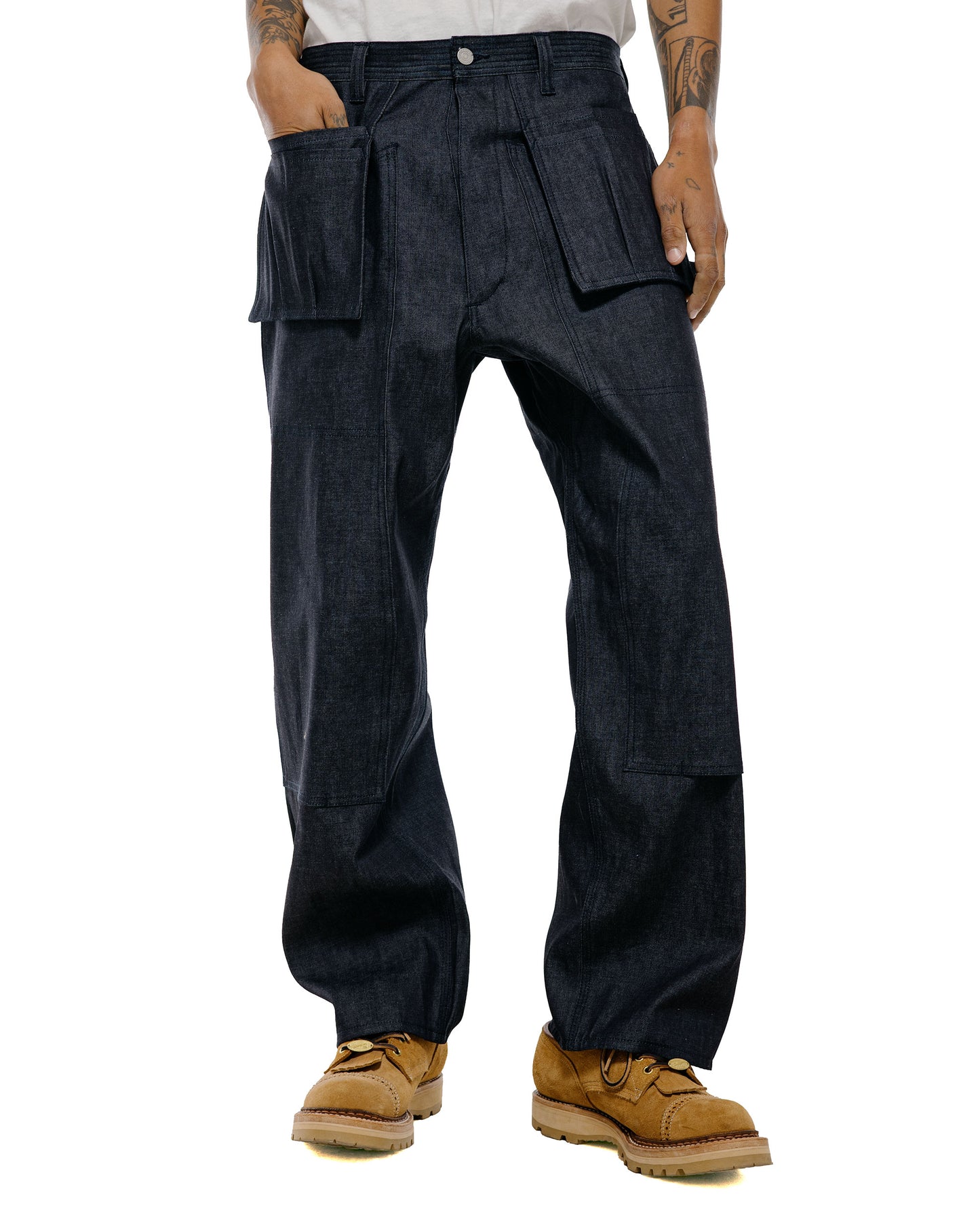 Sassafras Landscaper Grown Pants 8oz Denim Indigo