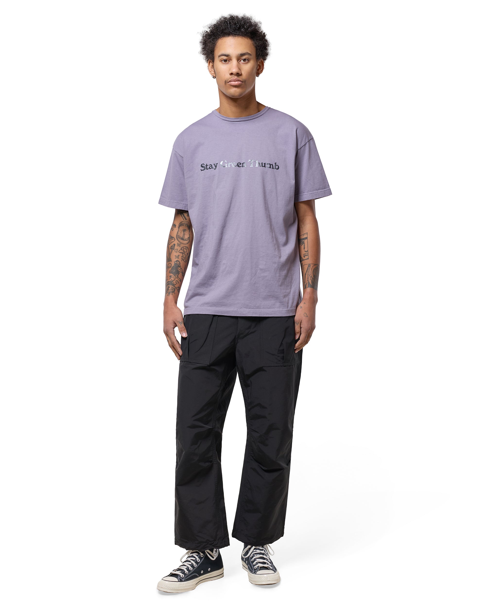 Sassafras Overgrown Fatigue Pants 60/40 Cotton Nylon Black