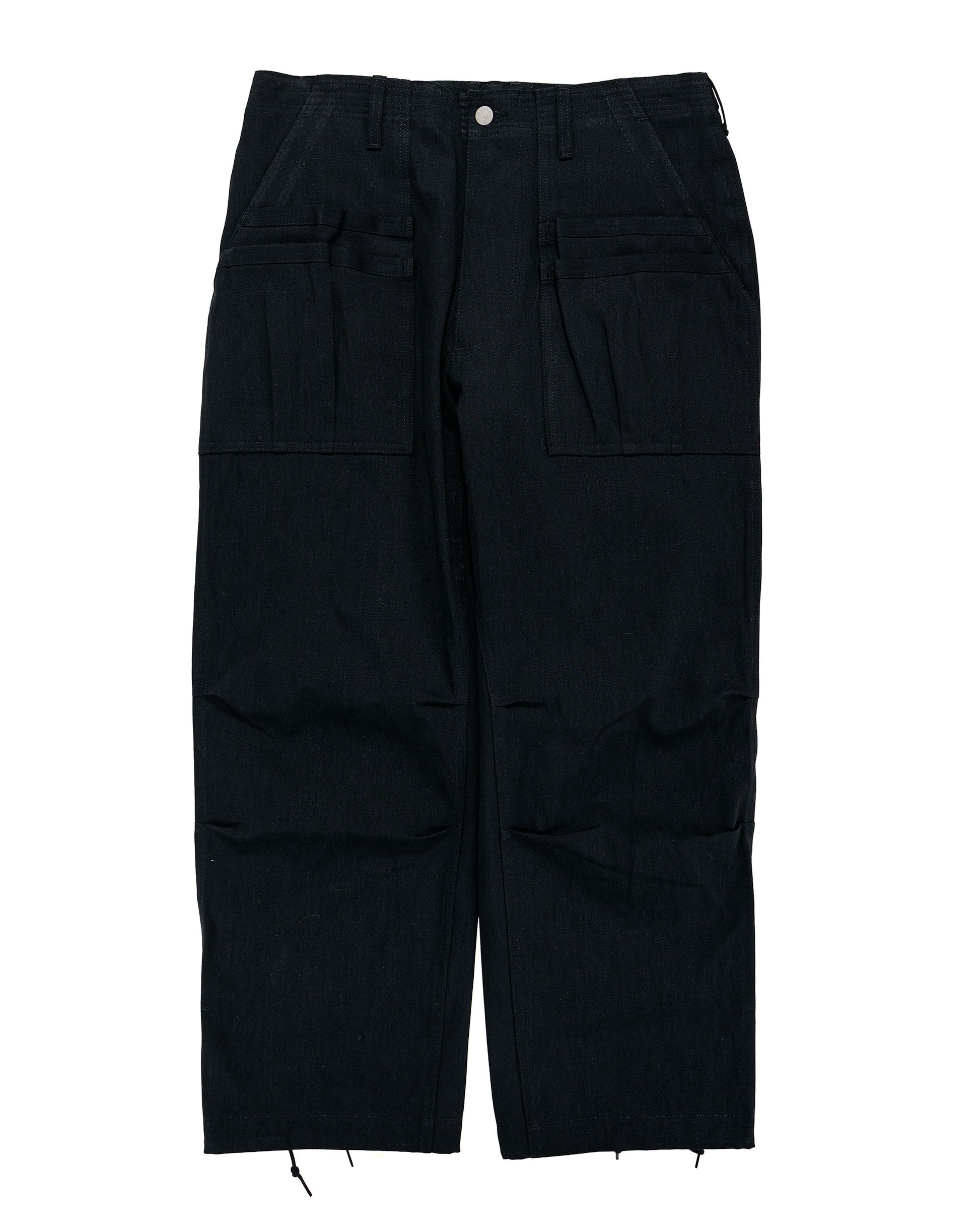 Sassafras Overgrown Fatigue Pants 8.5oz Work Denim Black