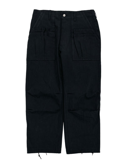 Sassafras Overgrown Fatigue Pants 8.5oz Work Denim Black