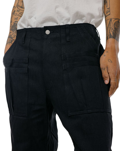 Sassafras Overgrown Fatigue Pants 8.5oz Work Denim Black