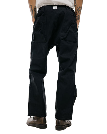 Sassafras Overgrown Fatigue Pants 8.5oz Work Denim Black