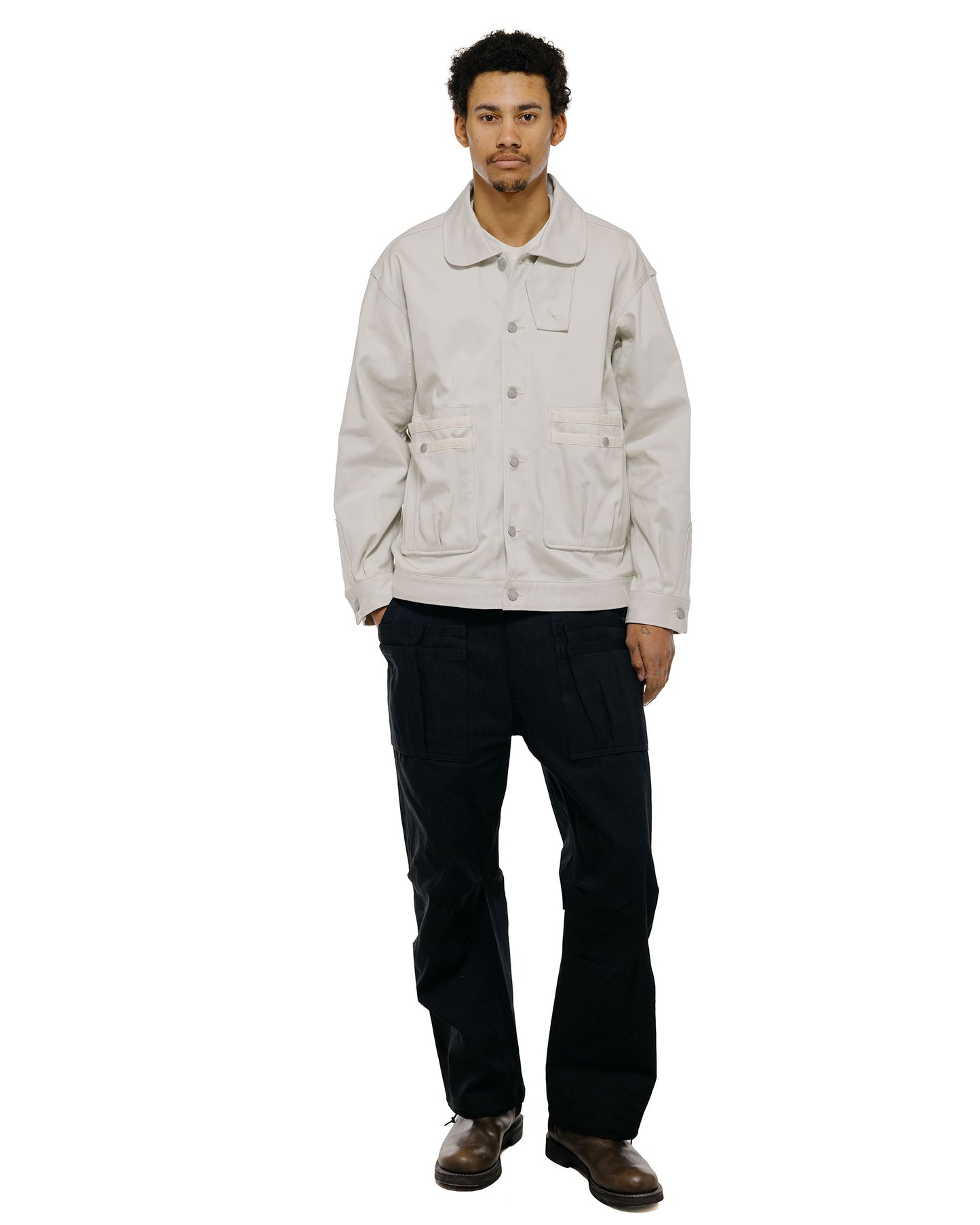 Sassafras Overgrown Fatigue Pants 8.5oz Work Denim Black