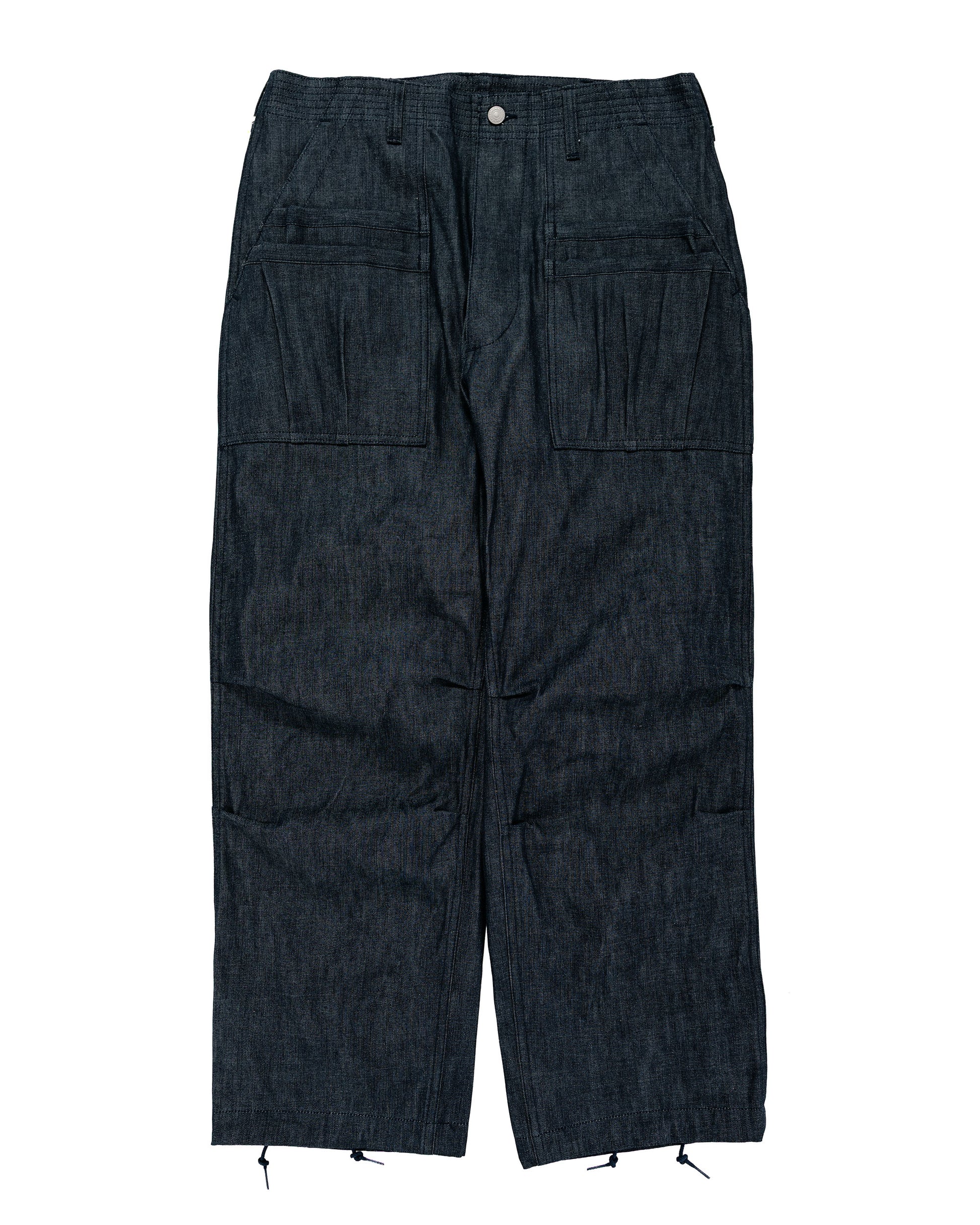 Sassafras Overgrown Fatigue Pants 8.5oz Work Denim Indigo