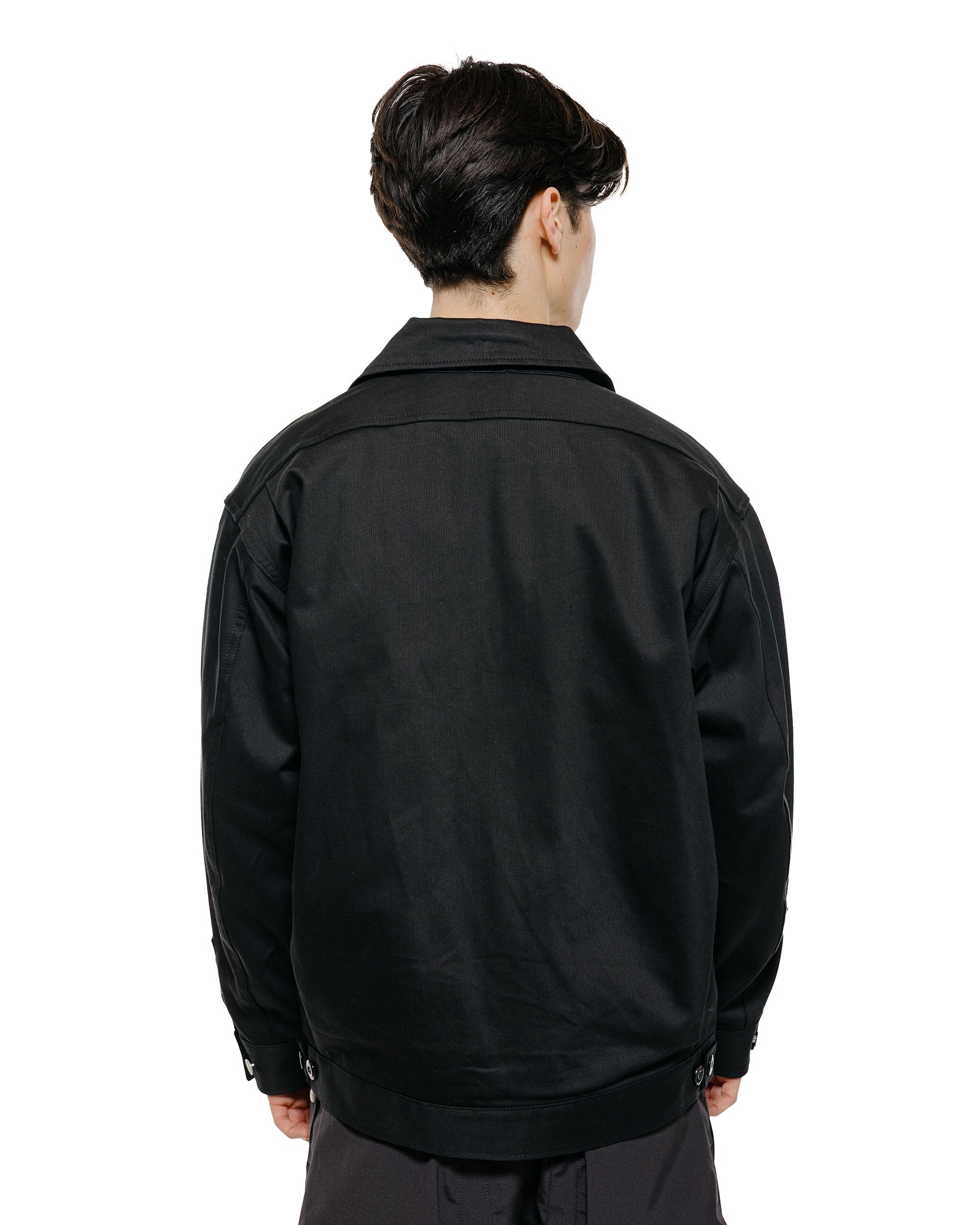 Sassafras Overgrown Trug Jacket Pique Black