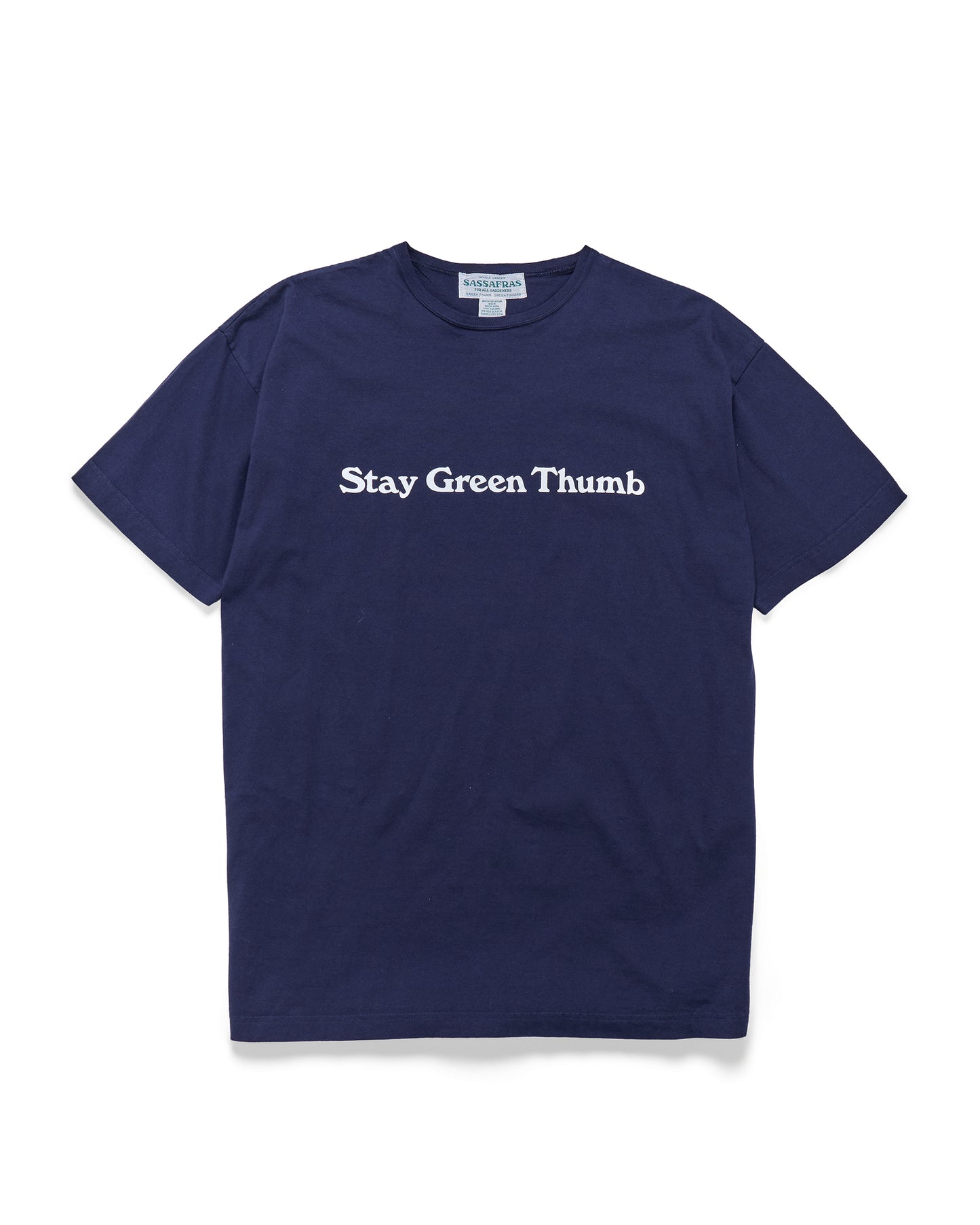 Sassafras Stay Green Thumb T 1/2 Navy