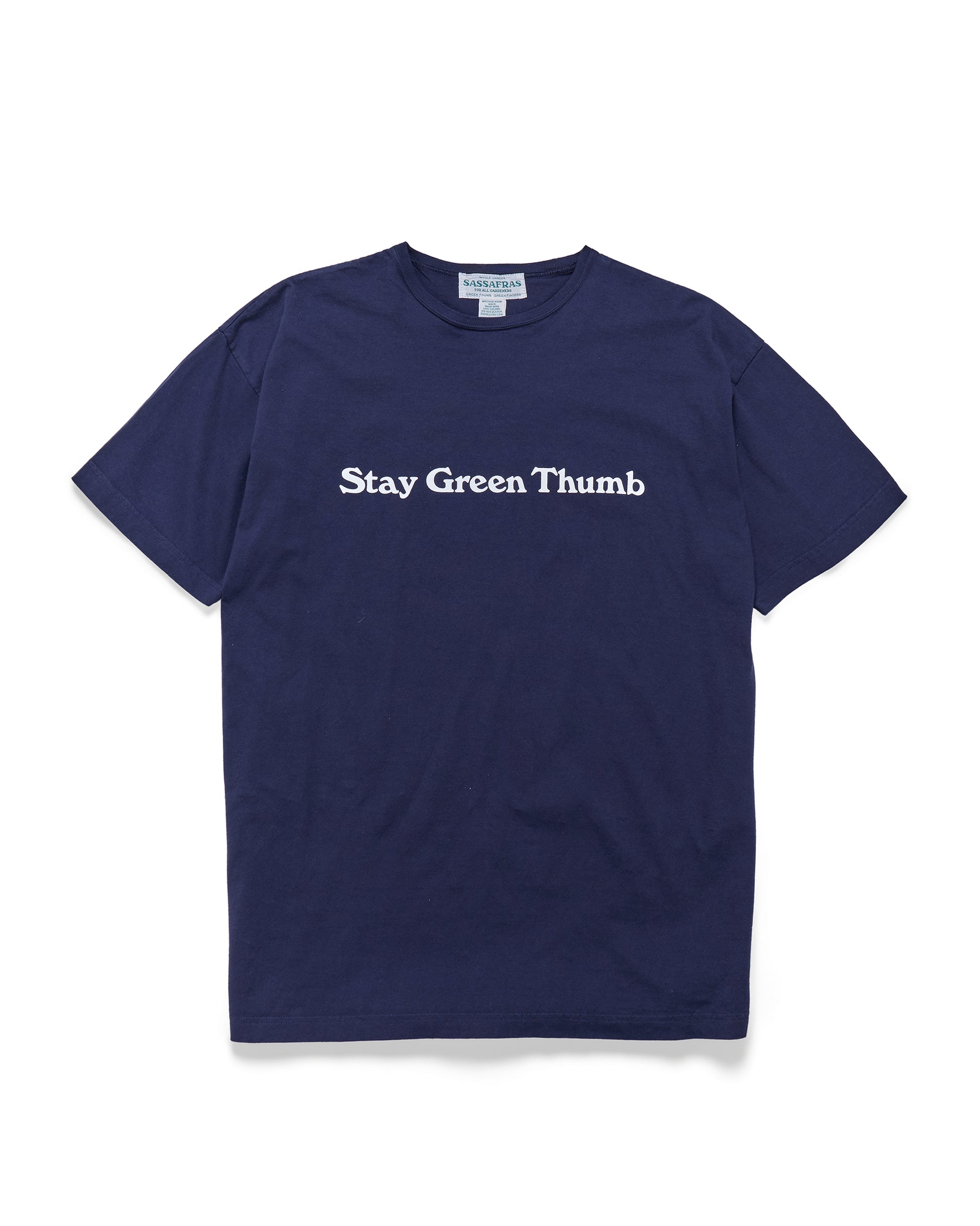 Sassafras Stay Green Thumb T 1/2 Navy