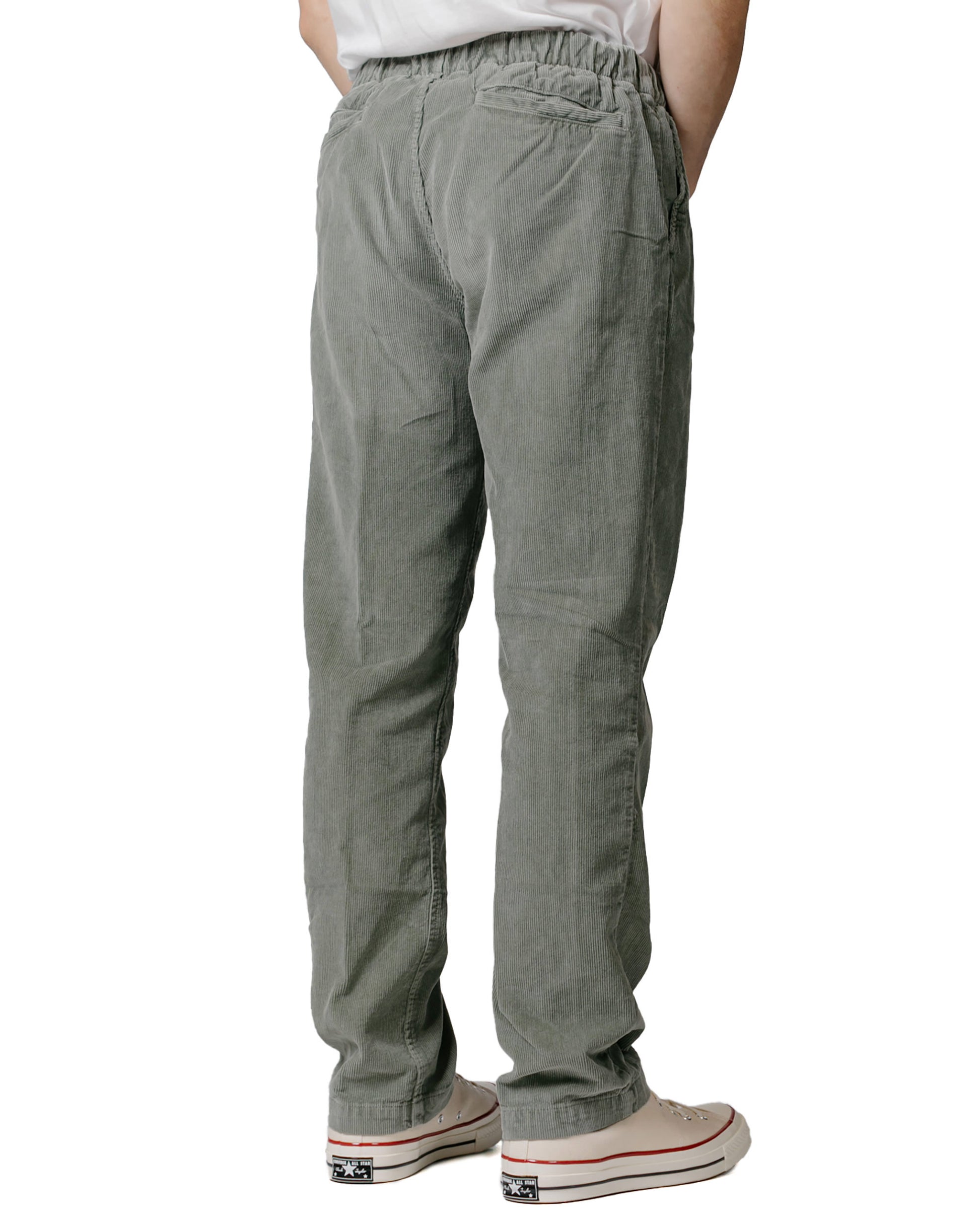 Save Khaki United Corduroy Easy Chino Olive model back