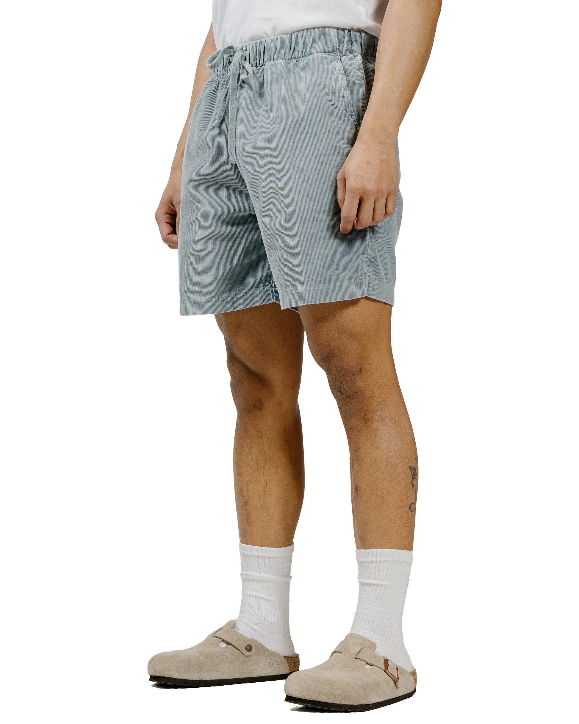 Save Khaki United Corduroy Easy Short Fog model front