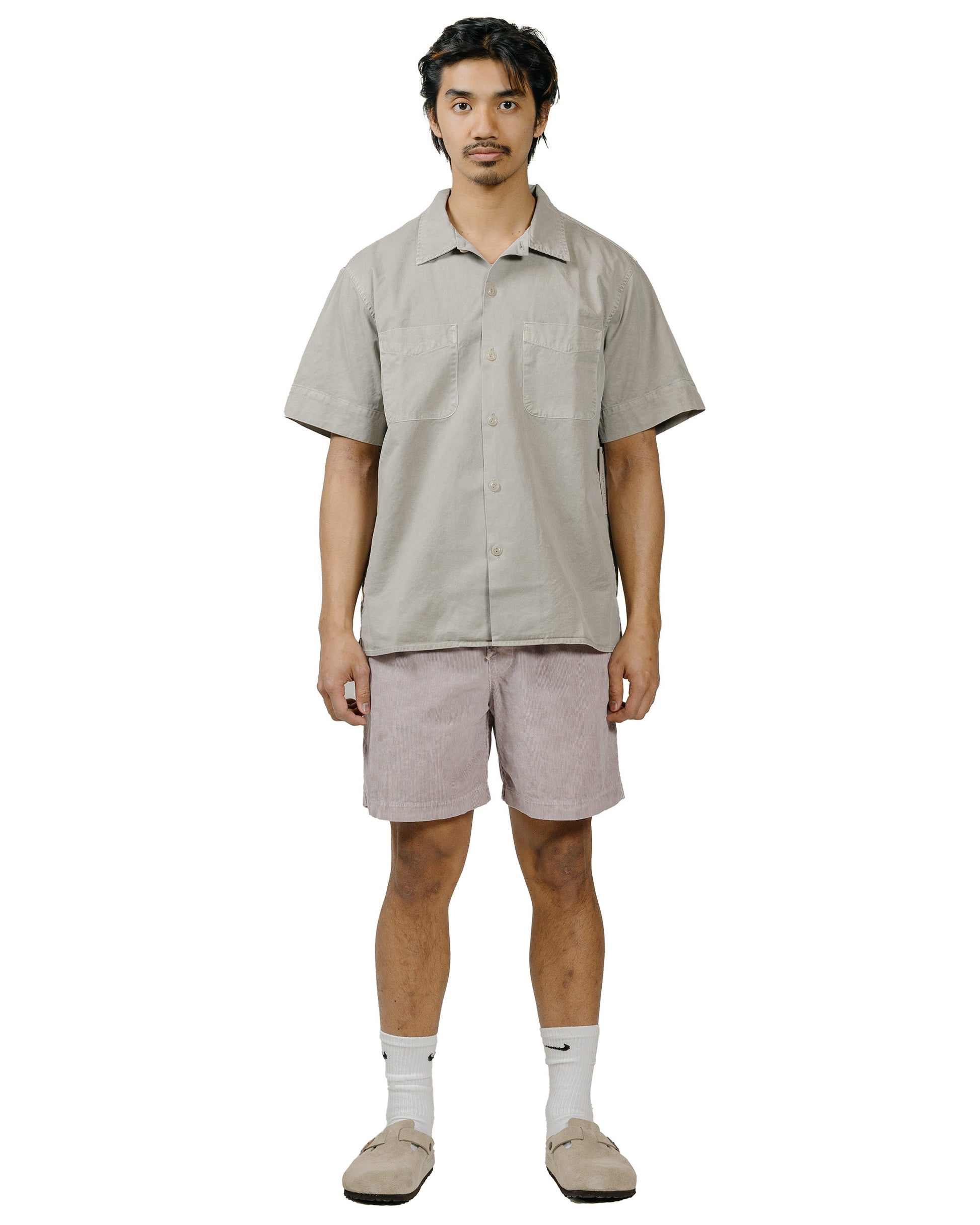 Save Khaki United Corduroy Easy Short Lavender model full