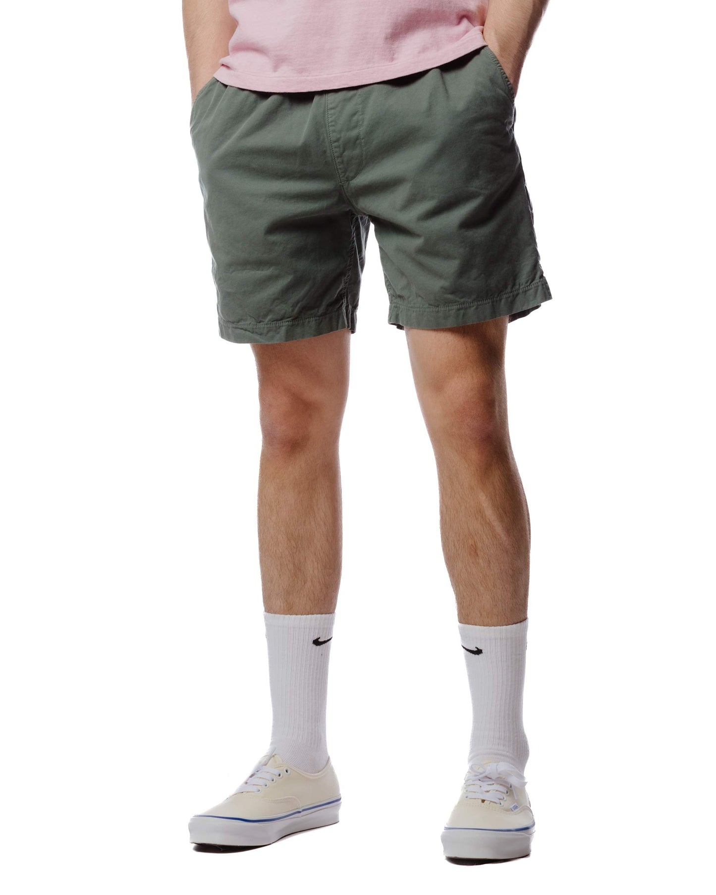 Save Khaki United Light Twill Easy Short Park Front