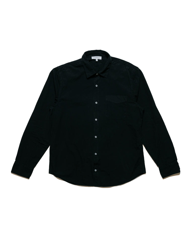 Save Khaki United Poplin Standard Shirt Black
