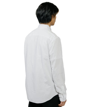 Save Khaki United Poplin Standard Shirt White model back