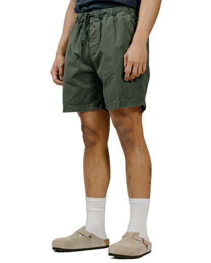 Save Khaki United Twill Easy Short Basil model front