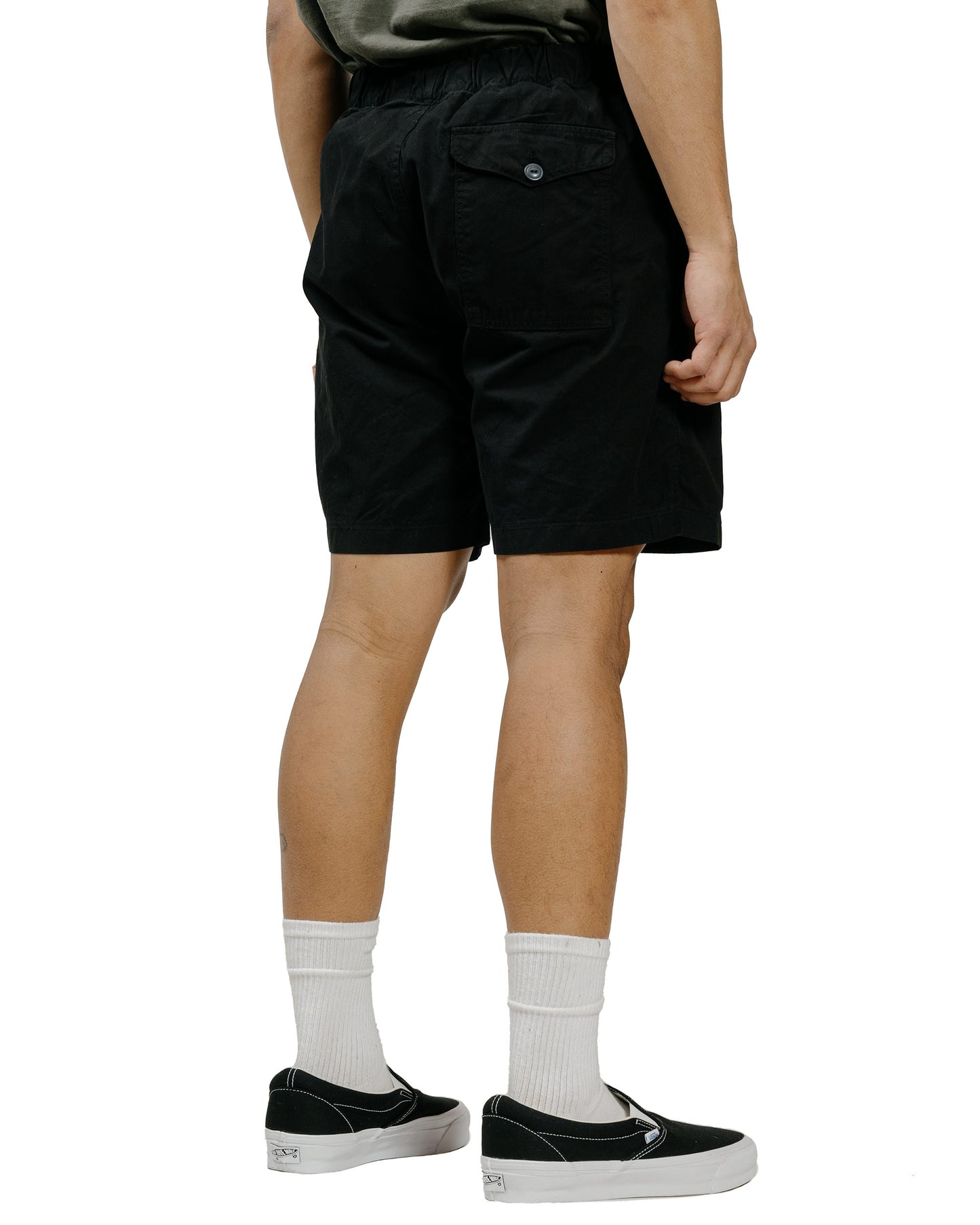 Save Khaki United Twill Easy Short Black model back