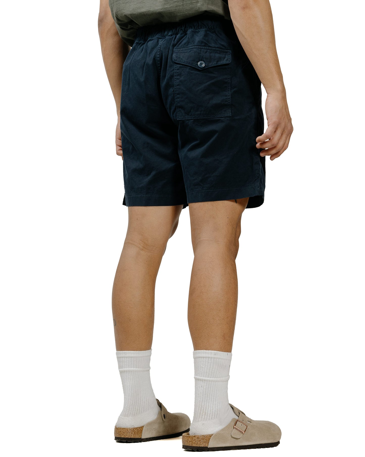 Save Khaki United Twill Easy Short Navy model back