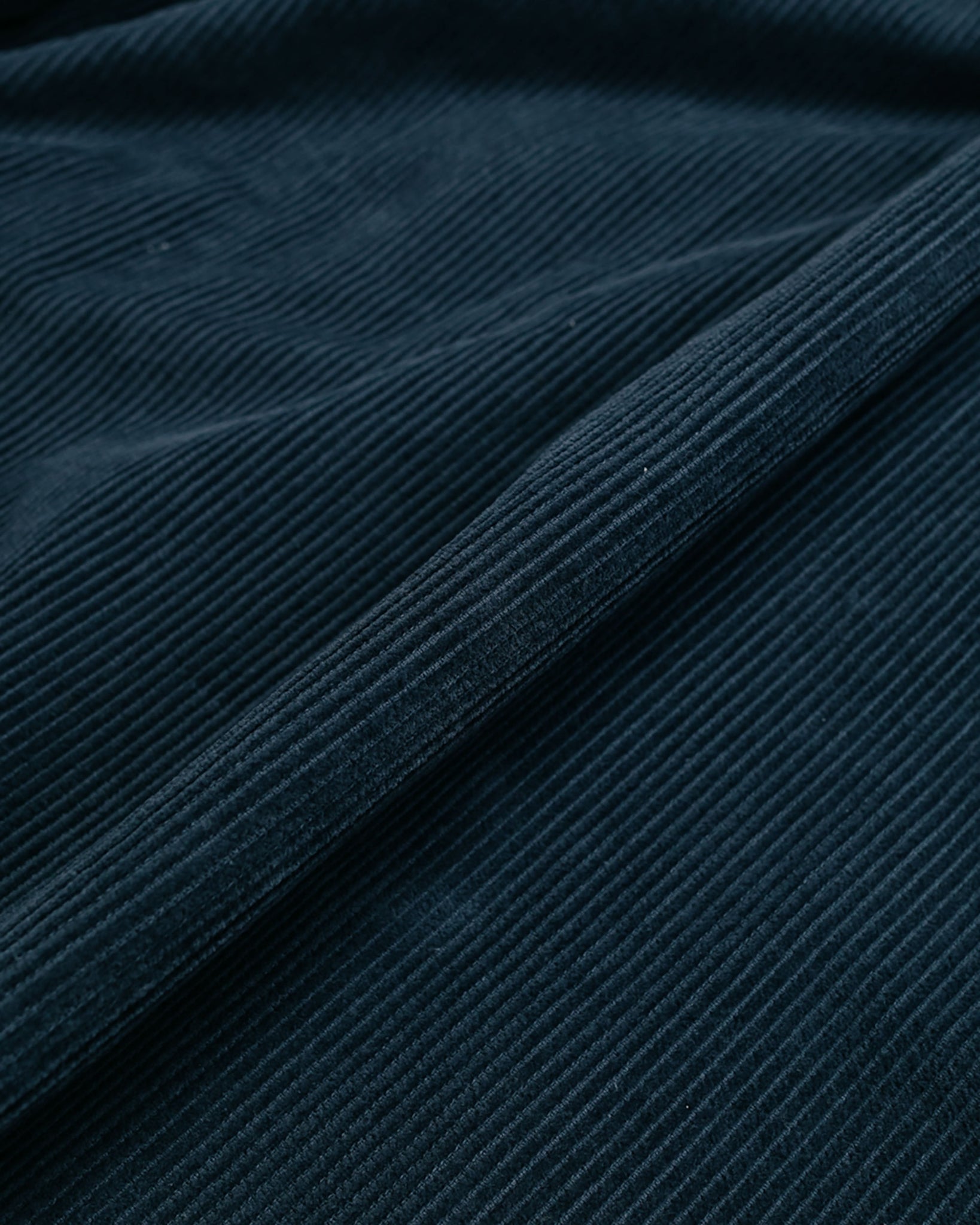 Save Khaki United Wide Wale Cord Camp Shirt Marine fabric