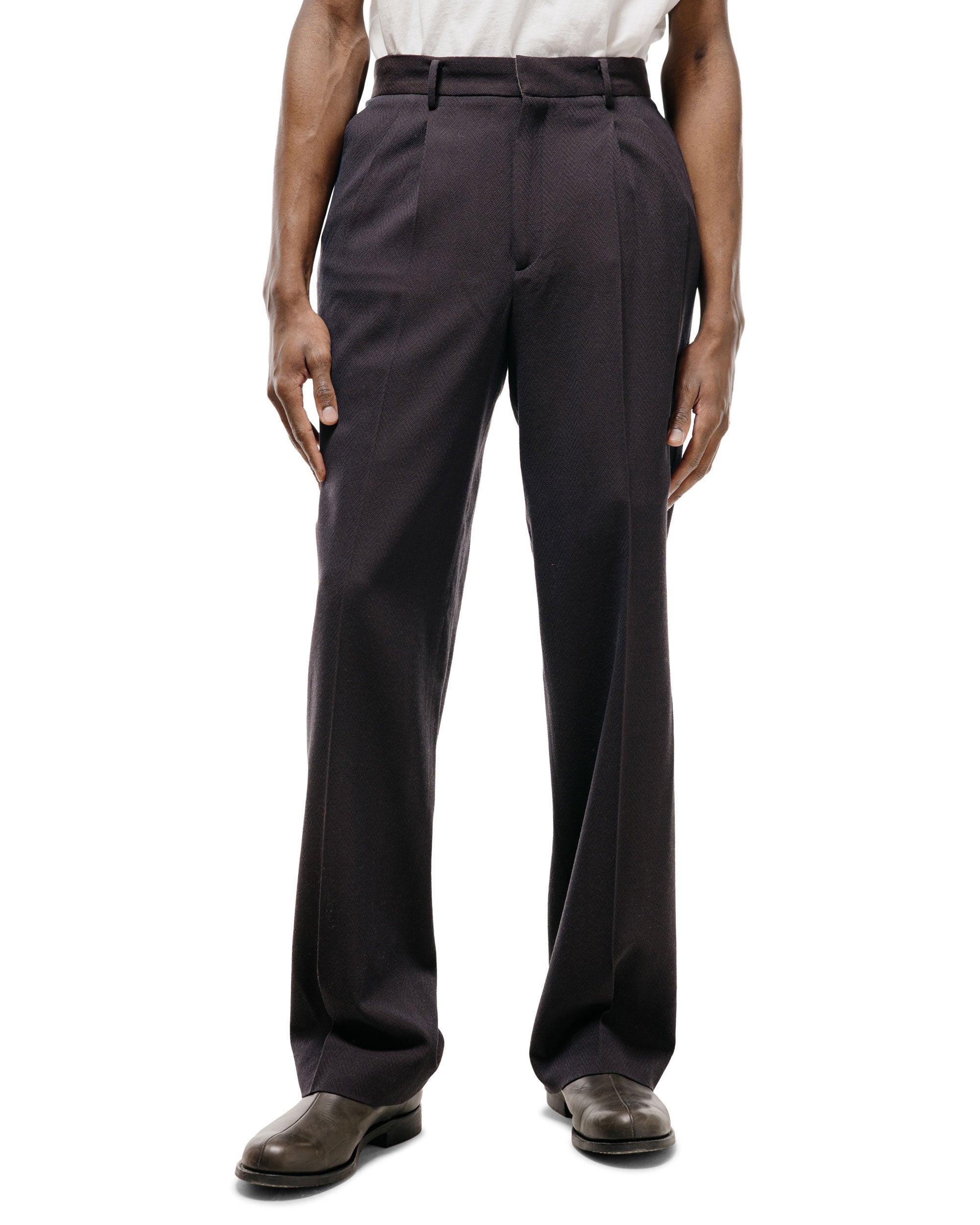 Seya. Travel Pants/Summer Herringbone Mud Indigo Seya. Travel Pants/Summer Herringbone Mud Indigo