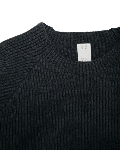 Seya. Cloud Crewneck / Double Yak Night Cloud