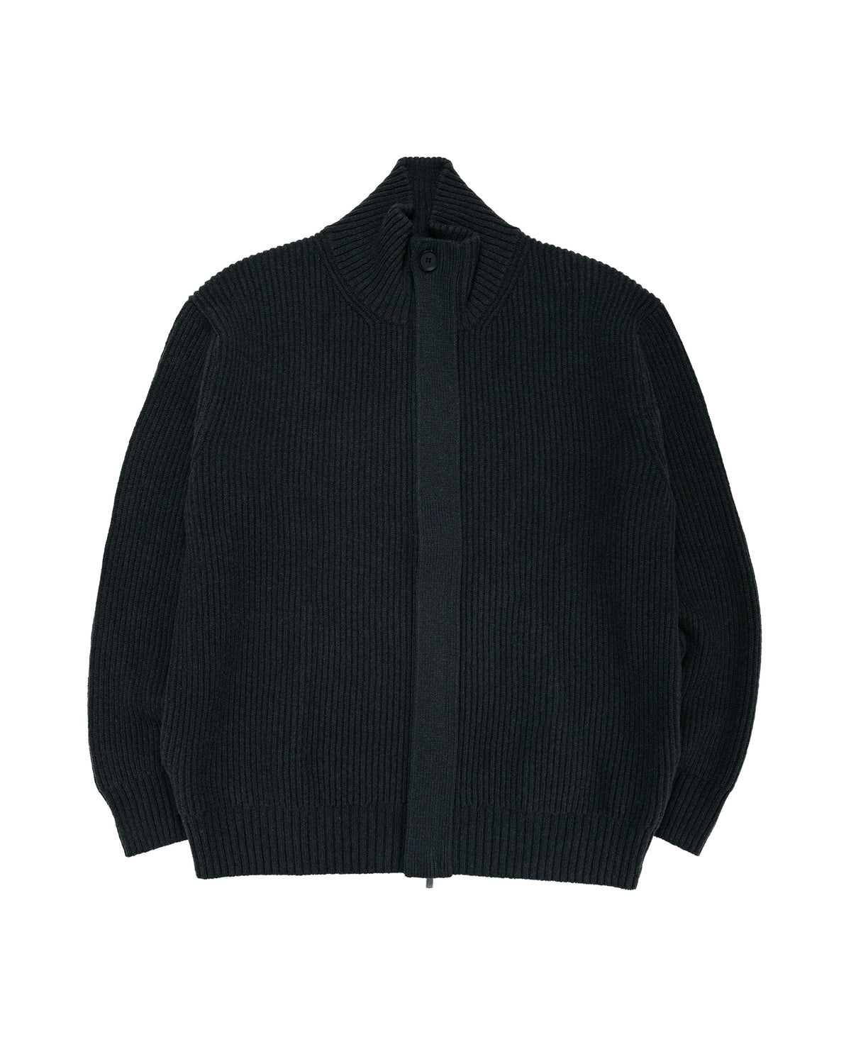 Seya. Cloud Knit Blouson / Double Yak Night Cloud