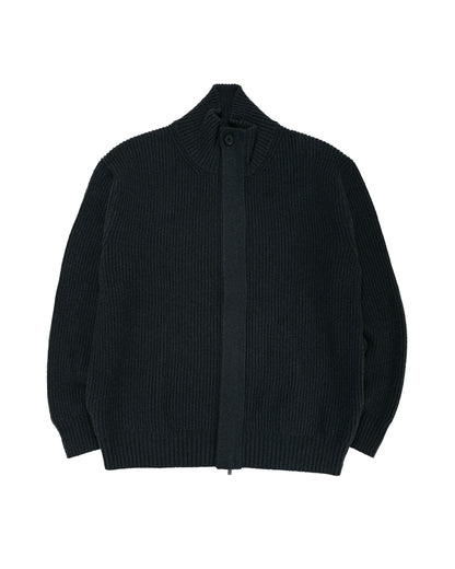 Seya. Cloud Knit Blouson / Double Yak Night Cloud