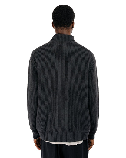 Seya. Cloud Knit Blouson / Double Yak Night Cloud