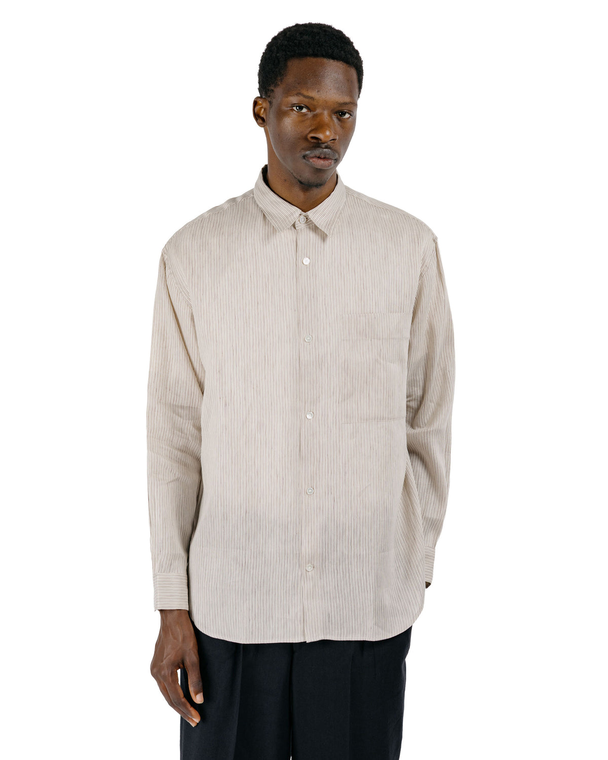 Seya. Eternal Shirt / Drifting Stripes Off/Broken Black