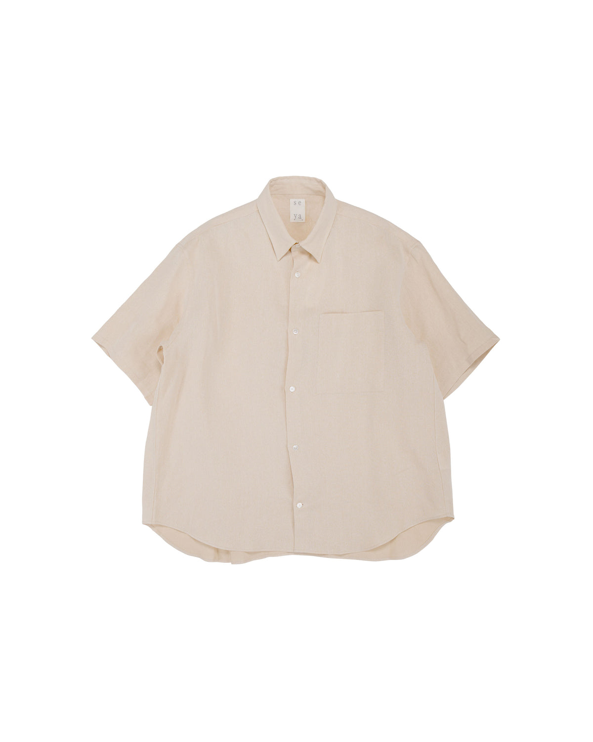Seya. Eternal Summer Shirt/Cedar Wood Washi Whitewood