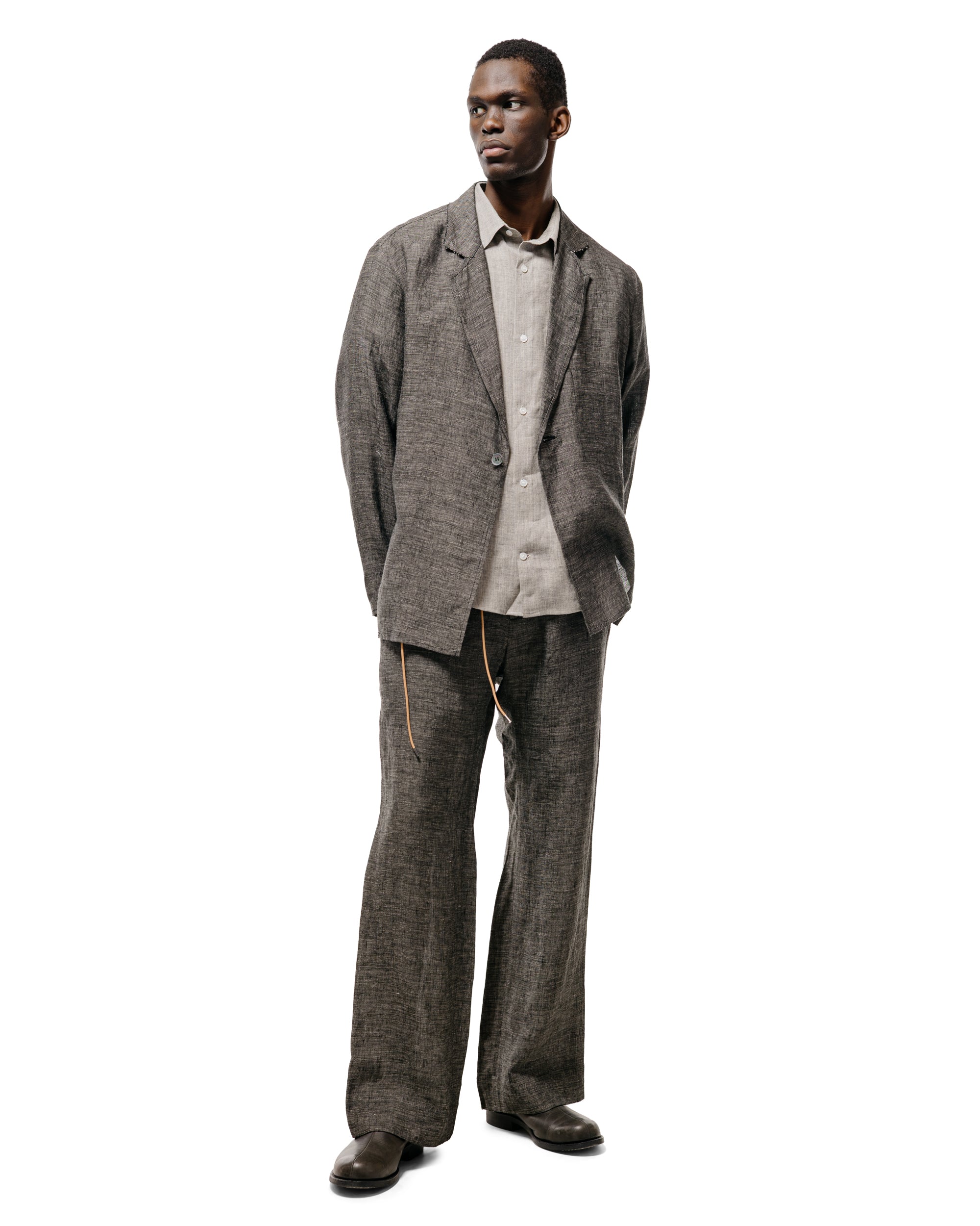 Seya. Eternal Summer Shirt/Linen Mesh Grey Mix