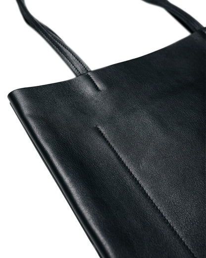 Seya. Isaac Reina Chasen Tote / Oil Leather Black #19