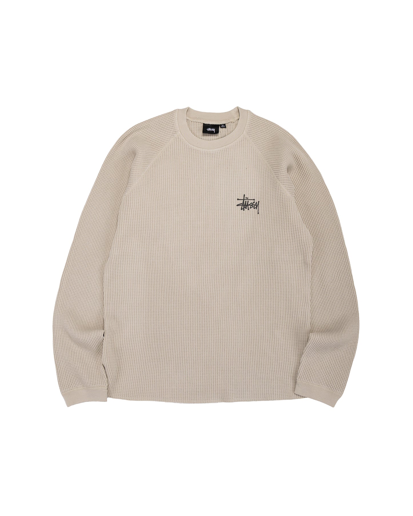lost & found Stussy Stüssy Basic Stock Raglan Thermal Bone