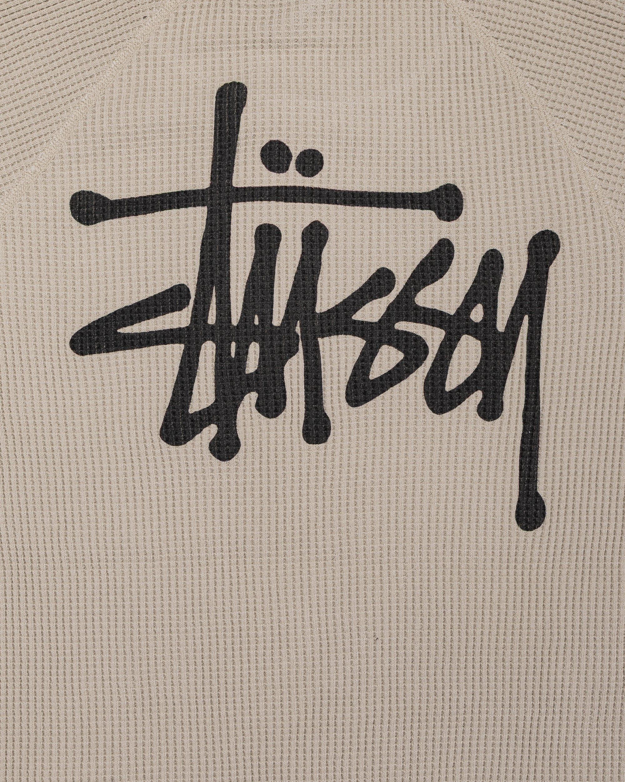 Stüssy Basic Stock Raglan Thermal Bone