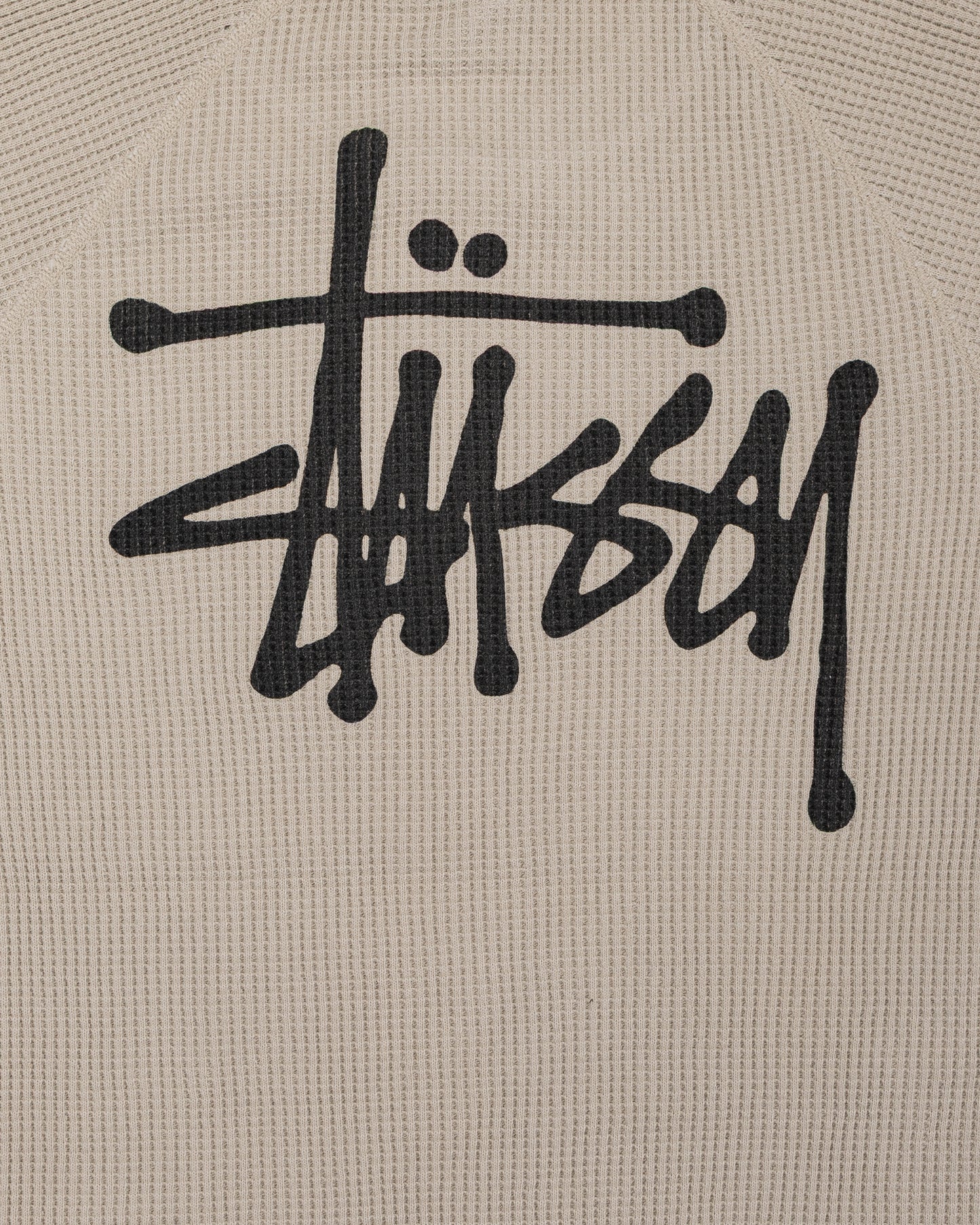 lost & found Stussy Stüssy Basic Stock Raglan Thermal Bone