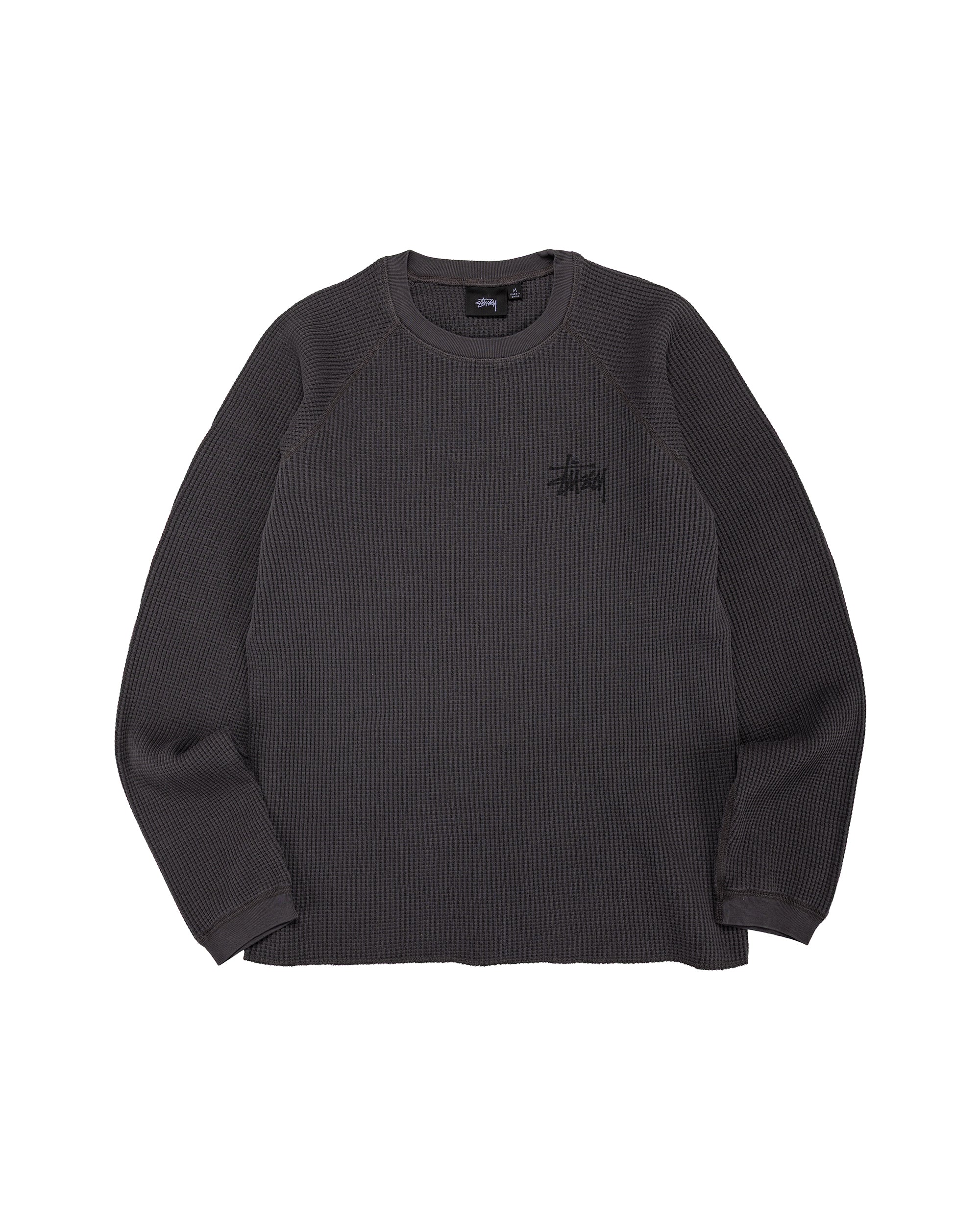 StussyBasicStockRaglanThermalW