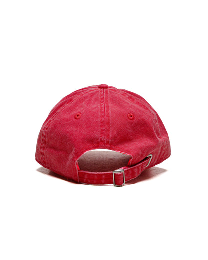 Stüssy Basic Stüssy Cap Washed Deep Rouge