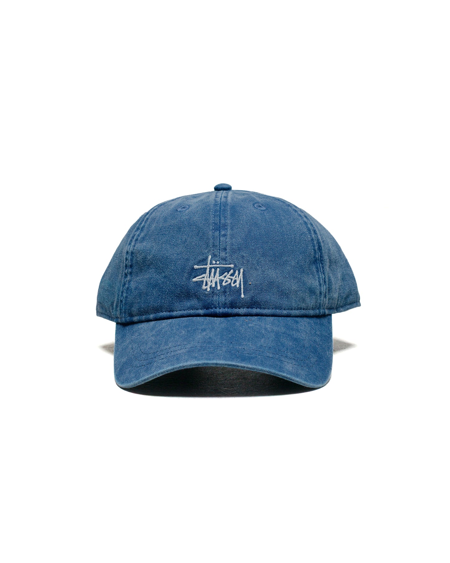 Stüssy Basic Stüssy Cap Washed Faded Navy