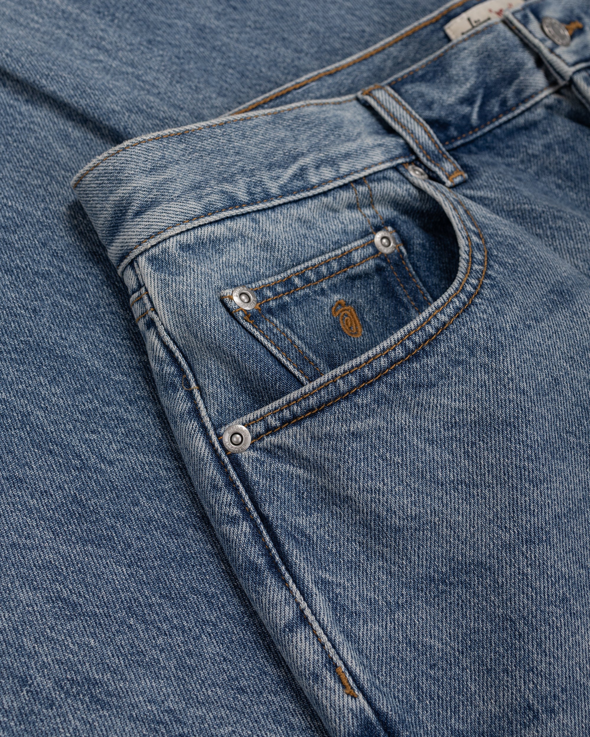 Stüssy Big Ol' Jean Denim Indigo Stonewash