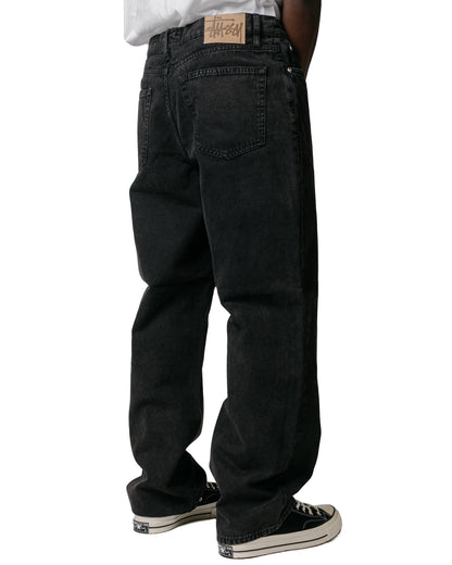 Stüssy Big Ol' Jean Washed Canvas Black model back