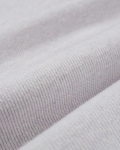 Stüssy Brass Zip Knit Hood Ash Heather