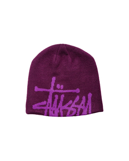 Stüssy Brushed Out Basic Skullcap Plum