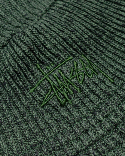 Stüssy Bucket Multi Knit Green fabric