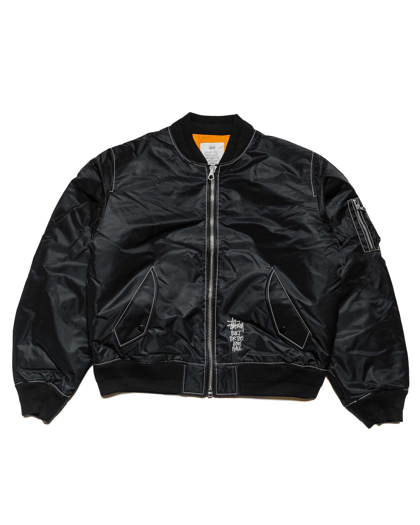 Stüssy Built Bomber Jacket Black