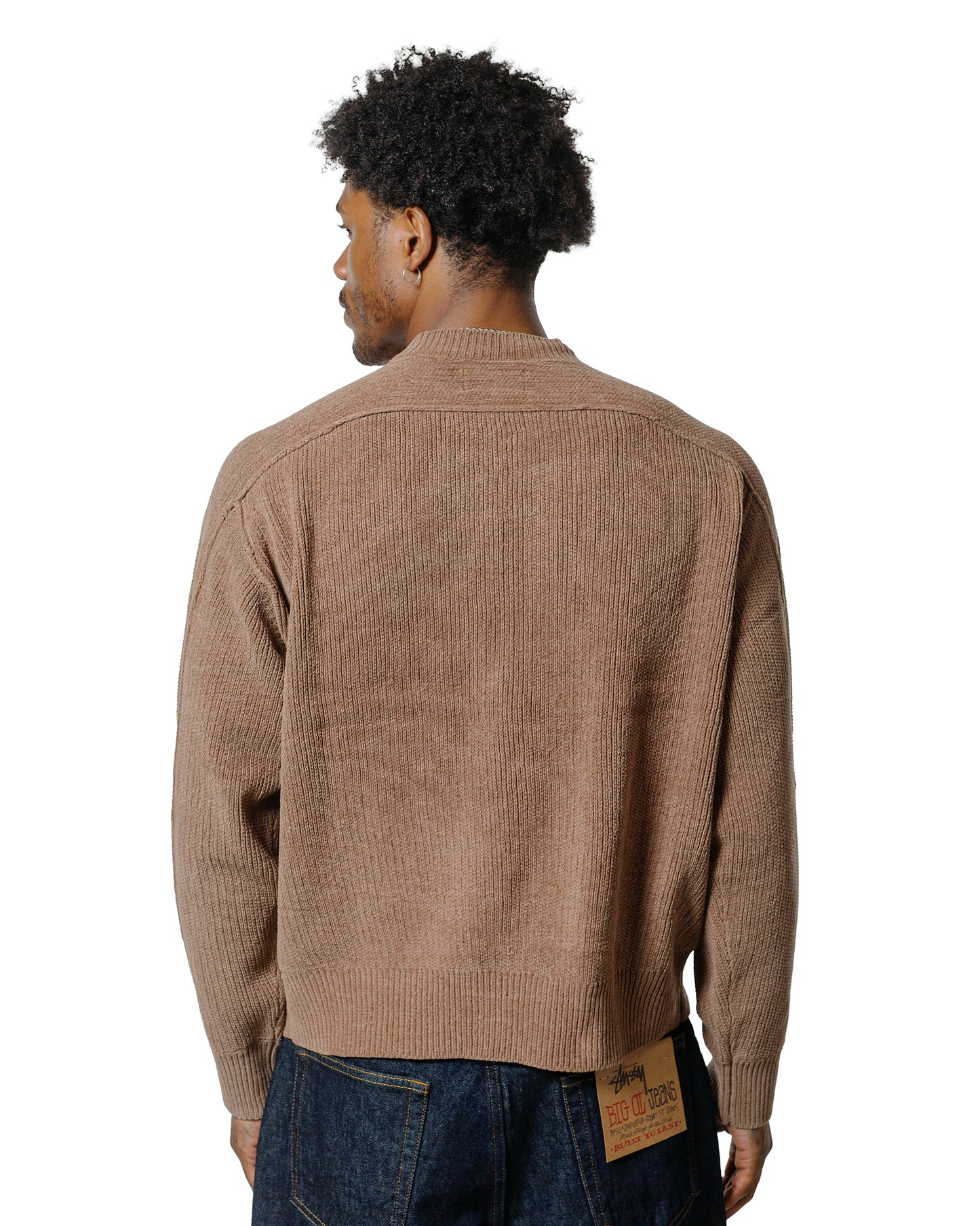 Stüssy Exposed Seam Sweater Brown