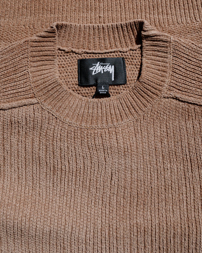 Stüssy Exposed Seam Sweater Brown