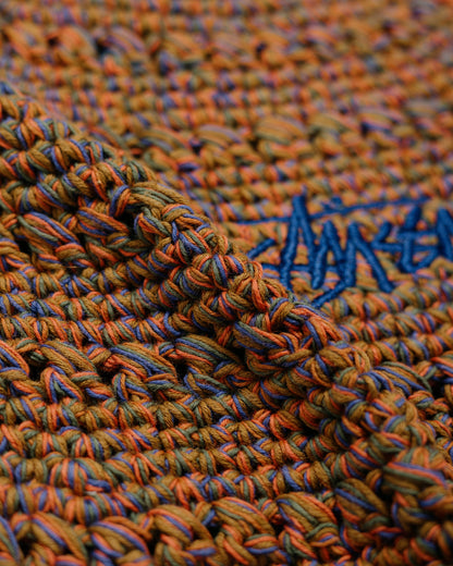 Stüssy Hemp Stock Knit Bucket Hat Multi Brown