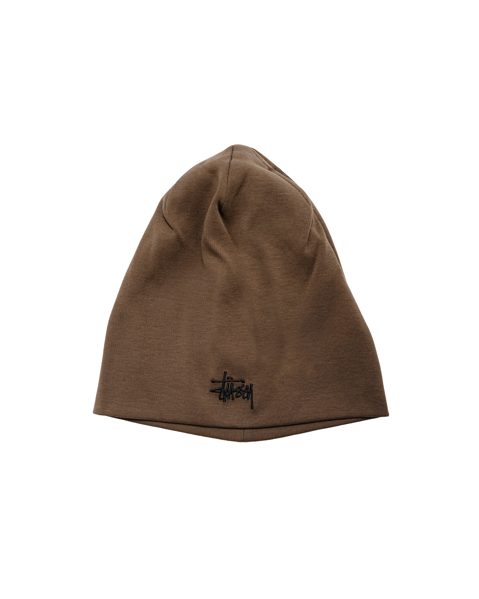 STUSSY S KNIT SKULLCAP ブラウン StussyJerseySkullcapBrown-45.