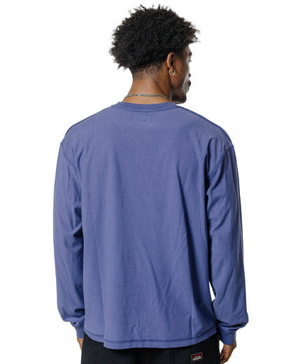 Stüssy Lazy LS Tee Vintage Navy