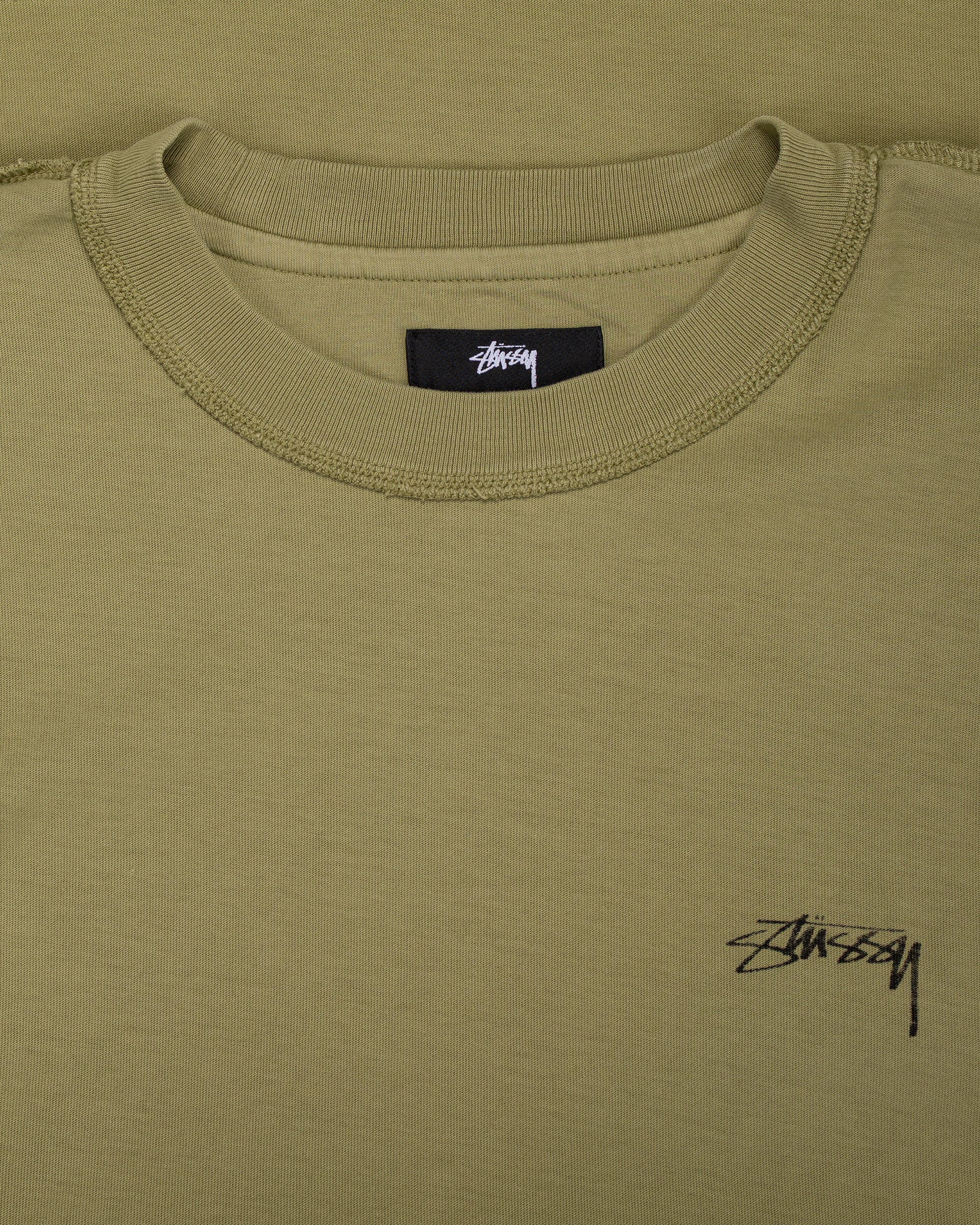 Stüssy Lazy Tee Light Olive